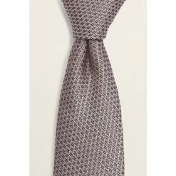 Moss Bros Rose Pink Textured Tie