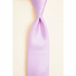 Moss Bros Moss Pink Natte Silk Tie