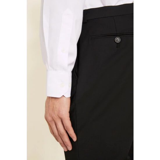 unnamed-file-105.jpg Moss Bros Slim Fit White Pinpoint Oxford Non- Iron Shirt -Moss Bros shop unnamed file 105