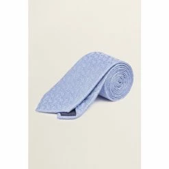 Moss Bros Blue Paisley Silk Tie