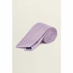 Moss Bros Pink Paisley Silk Tie