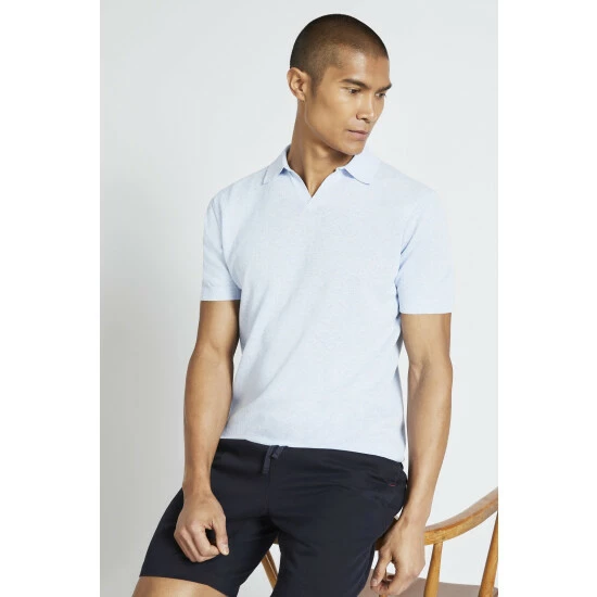 Moss Bros Moss Gaze Light Blue Skipper Jumper 1 Moss Bros Moss Gaze Light Blue Skipper Jumper