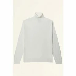 Moss Bros Moss Winter White Merino Roll Neck Jumper 7 Moss Bros Moss Winter White Merino Roll Neck Jumper -Moss Bros shop unnamed file 1317