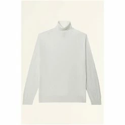 Moss Bros Moss Winter White Merino Roll Neck Jumper 9 Moss Bros Moss Winter White Merino Roll Neck Jumper -Moss Bros shop unnamed file 1319