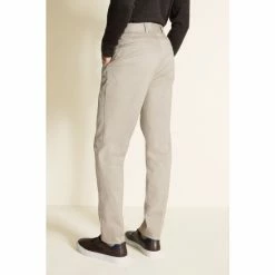 Alternative view of Moss Bros Moss Stone Slim Fit Stretch Chinos