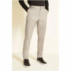Moss Bros Moss Stone Slim Fit Stretch Chinos -Moss Bros shop unnamed file 1323