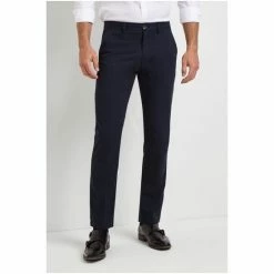 Moss Bros Moss Tailored Fit Navy Stretch Chino 9 Moss Bros Moss Tailored Fit Navy Stretch Chino -Moss Bros shop unnamed file 1328