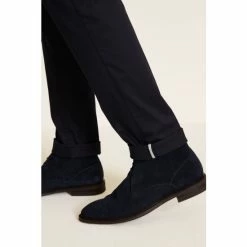 Moss Bros Moss Navy Slim Fit Stretch Chinos 6 Moss Bros Moss Navy Slim Fit Stretch Chinos -Moss Bros shop unnamed file 1335