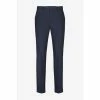 Moss Bros Moss Blue Tailored Fit Trousers