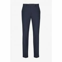 Moss Bros Moss Blue Tailored Fit Trousers