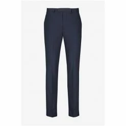 Moss Bros Moss Blue Tailored Fit Trousers 2 Moss Bros Moss Blue Tailored Fit Trousers -Moss Bros shop unnamed file 1344