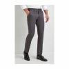 Moss Bros Moss Tailored Fit Graphite Grey Stretch Chino