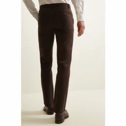 Moss Bros Moss Tailored Fit Chocolate Brown Stretch Chino Trousers 6 Moss Bros Moss Tailored Fit Chocolate Brown Stretch Chino Trousers -Moss Bros shop unnamed file 1364
