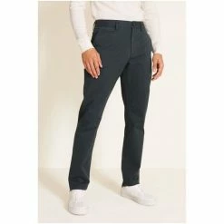 Moss Bros Moss Tailored Fit Forest Green Stretch Chinos -Moss Bros shop unnamed file 1373