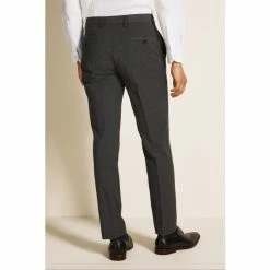 Moss Bros Moss Skinny Fit Machine Washable Mid Grey Trousers With Stretch -Moss Bros shop unnamed file 1388