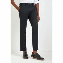 Moss Bros Slim Fit Navy Blue Stretch Trousers -Moss Bros shop unnamed file 1417