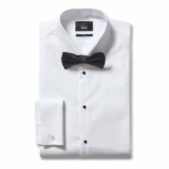 Moss Bros Slim Fit White Marcella Dress Shirt 9 Moss Bros Slim Fit White Marcella Dress Shirt -Moss Bros shop unnamed file 142