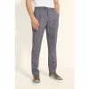 Moss Bros Moss Tailored Fit Mid Blue Puppytooth Suit: Trousers
