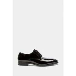 Moss Bros Mayfair Black Patent Dress Shoes