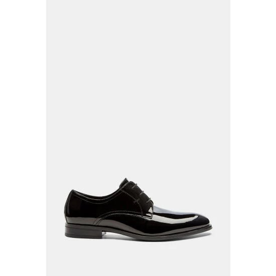 Moss Bros Mayfair Black Patent Dress Shoes 1 Moss Bros Mayfair Black Patent Dress Shoes