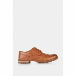 Moss Bros Brown Bray Tan Brogue Shoes 4 Moss Bros Brown Bray Tan Brogue Shoes -Moss Bros shop unnamed file 1445