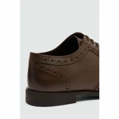 Moss Bros Moss Brown Deakin Brogue Shoes -Moss Bros shop unnamed file 1454