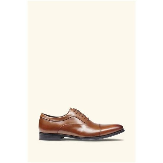 Moss Bros Moss John White Guildhall Brown Oxford Shoes 5 Moss Bros Moss John White Guildhall Brown Oxford Shoes - Image 5