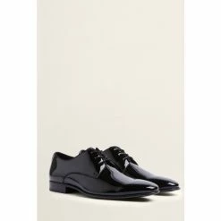 Moss Bros Ivy Black Patent Dress Shoes
