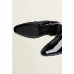 Moss Bros Ivy Black Patent Dress Shoes -Moss Bros shop unnamed file 1473