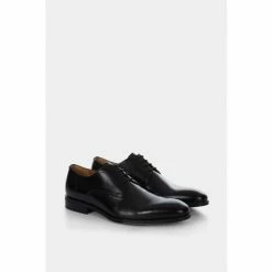 Alternative view of Moss Bros Moss Alberta Black Performance Derby Shoes
