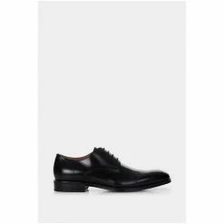 Moss Bros Moss Alberta Black Performance Derby Shoes -Moss Bros shop unnamed file 1488