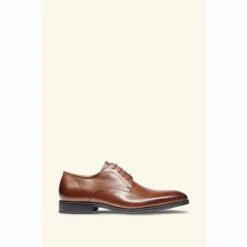 Moss Bros Moss Brown Alberta Performance Derby Shoes