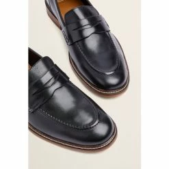 Moss Bros Moss Black Budapest Loafers 8 Moss Bros Moss Black Budapest Loafers -Moss Bros shop unnamed file 1504