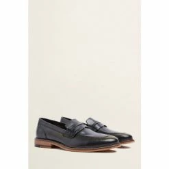Moss Bros Moss Black Budapest Loafers 10 Moss Bros Moss Black Budapest Loafers -Moss Bros shop unnamed file 1506