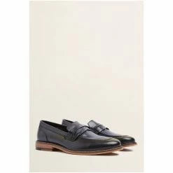 Moss Bros Moss Black Budapest Loafers 11 Moss Bros Moss Black Budapest Loafers -Moss Bros shop unnamed file 1507