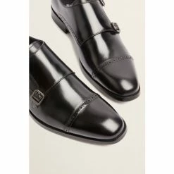 Moss Bros John White Alderney Black Shoes -Moss Bros shop unnamed file 1515