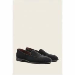 Moss Bros Moss Belgravia Black Velvet Dress Slipper 9 Moss Bros Moss Belgravia Black Velvet Dress Slipper -Moss Bros shop unnamed file 1522