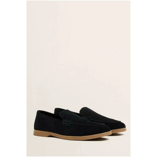 Moss Bros Moss Lewisham Blue Suede Casual Loafers 5 Moss Bros Moss Lewisham Blue Suede Casual Loafers - Image 5