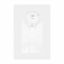 Alternative view of Moss Bros Moss Tailored Fit White Button Down Zero Iron Shirt