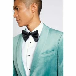 Moss Bros Moss Jade Green Velvet Slim Fit Jacket 3 Moss Bros Moss Jade Green Velvet Slim Fit Jacket -Moss Bros shop unnamed file 1702