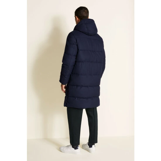 unnamed-file-1730.jpg Moss Bros Moss Navy Flannel Long Puffer Jacket -Moss Bros shop unnamed file 1730