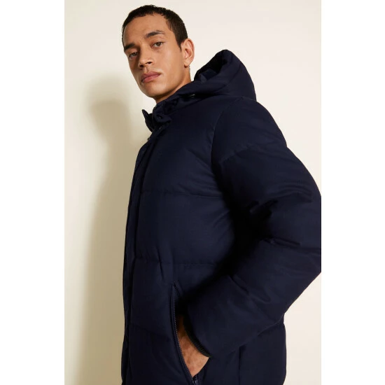 unnamed-file-1732.jpg Moss Bros Moss Navy Flannel Long Puffer Jacket -Moss Bros shop unnamed file 1732