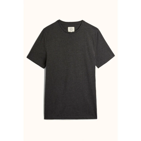 unnamed-file-1755.jpg Moss Bros Moss Grey Marl Crew Neck T-Shirt -Moss Bros shop unnamed file 1755