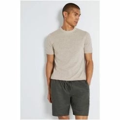 Moss Bros Moss Natural Gaze Oatmeal T-Shirt 5 Moss Bros Moss Natural Gaze Oatmeal T-Shirt -Moss Bros shop unnamed file 1768