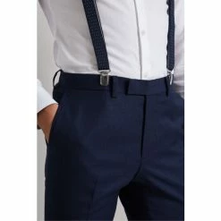 Moss Bros Moss Blue Spot Vintage Skinny Braces 6 Moss Bros Moss Blue Spot Vintage Skinny Braces -Moss Bros shop unnamed file 1804