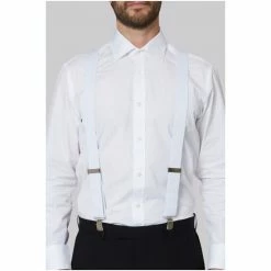 Moss Bros Moss White Clip-On Braces 4 Moss Bros Moss White Clip-On Braces -Moss Bros shop unnamed file 1810