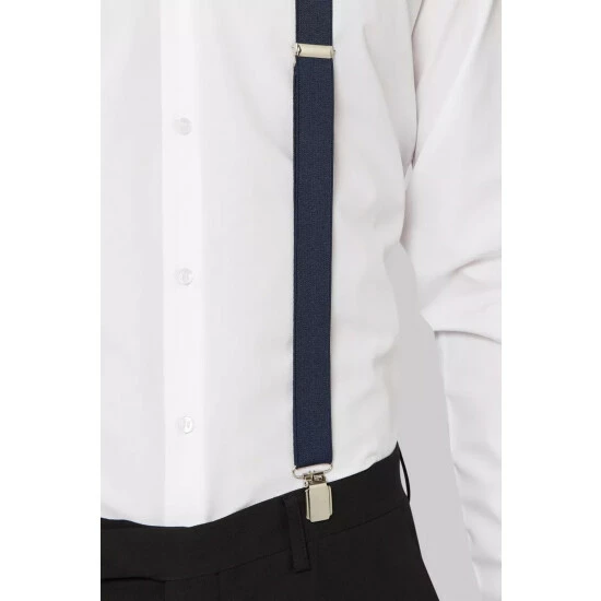 unnamed-file-1822.jpg Moss Bros MOSS Navy Plain Skinny Braces -Moss Bros shop unnamed file 1822