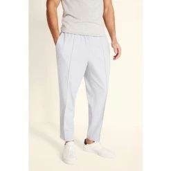 Moss Bros Moss Pale Blue Joggers -Moss Bros shop unnamed file 1874