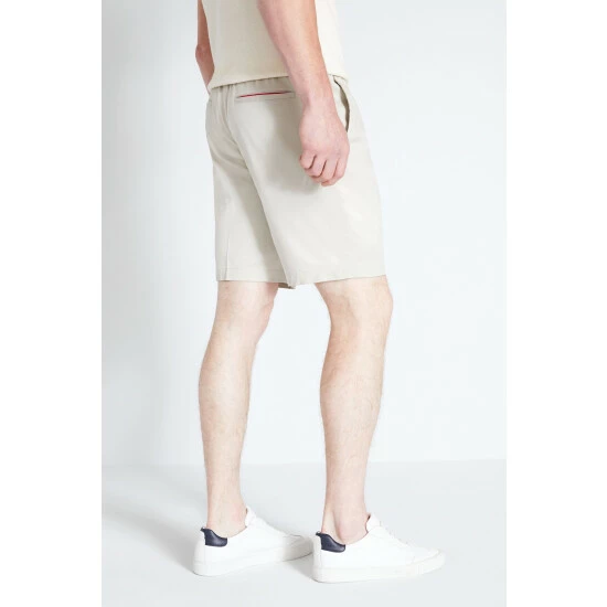 unnamed-file-1908.jpg Moss Bros Moss Beige Chino Stretch Waistband Shorts -Moss Bros shop unnamed file 1908
