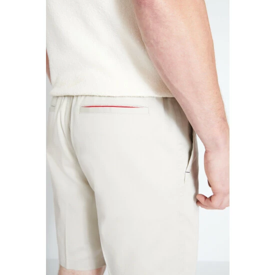unnamed-file-1909.jpg Moss Bros Moss Beige Chino Stretch Waistband Shorts -Moss Bros shop unnamed file 1909